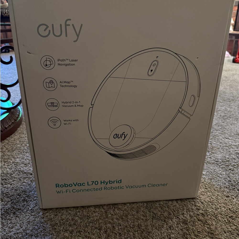 RoboVac L70 Hybrid - White Robotic Vacuum Cleaner